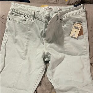 Lucky Brand Soft Green Denim Pants